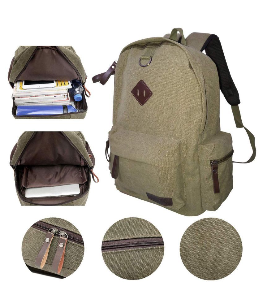 canvas college bags