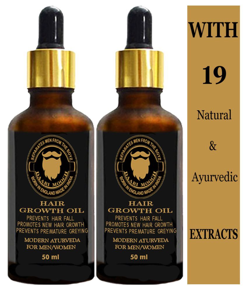 Daarimooch Anti Hair Fall Hair Growth Oil With 19 Herbs 100 Ml