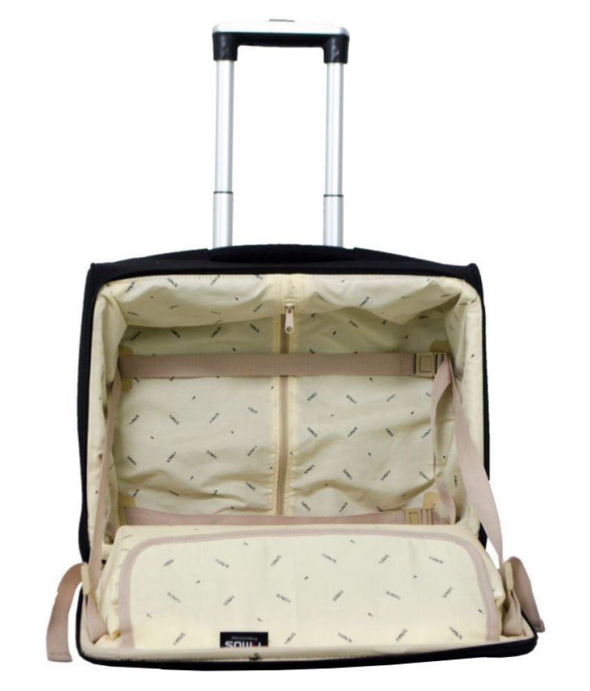 Timus Atlanta Cabin Luggage - 17 inch (Black) Overnighter laptop bag ...