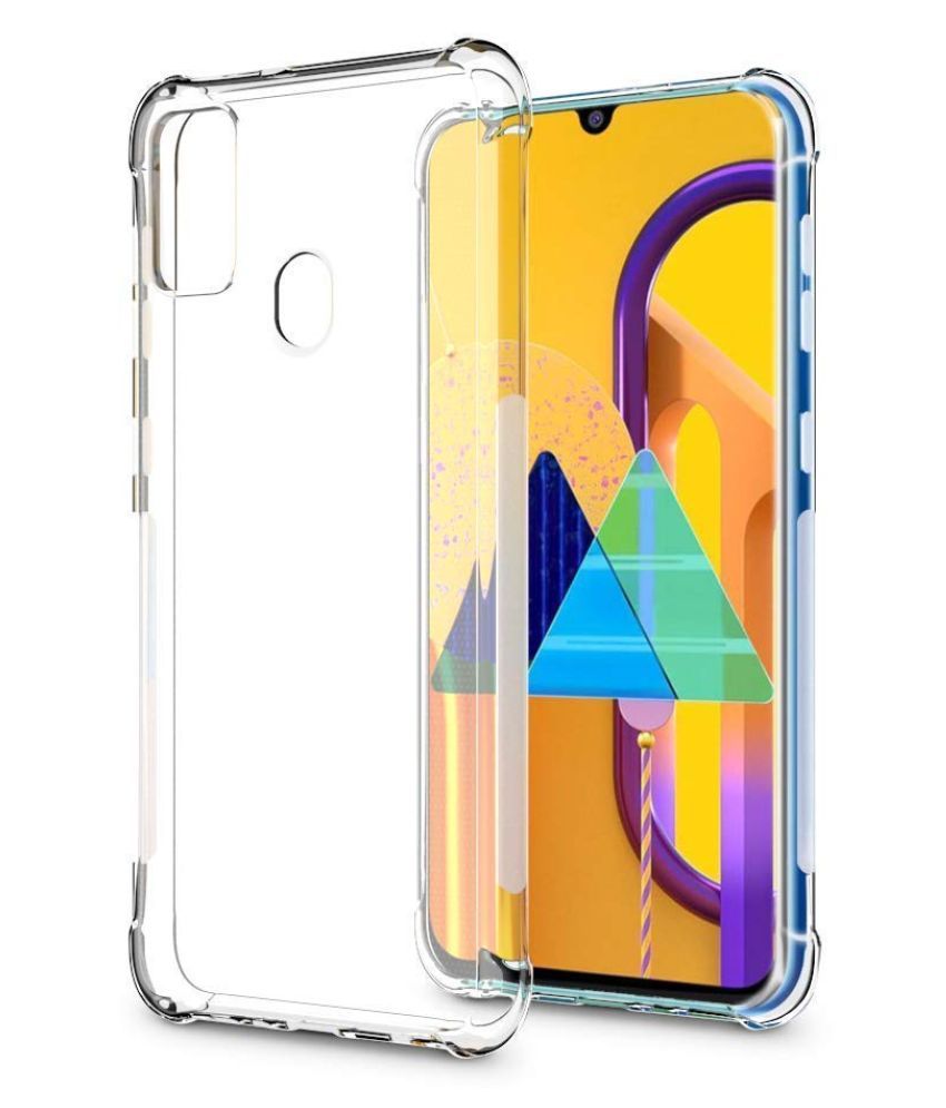     			Samsung Galaxy M30s Plain Cases BEING STYLISH - Transparent