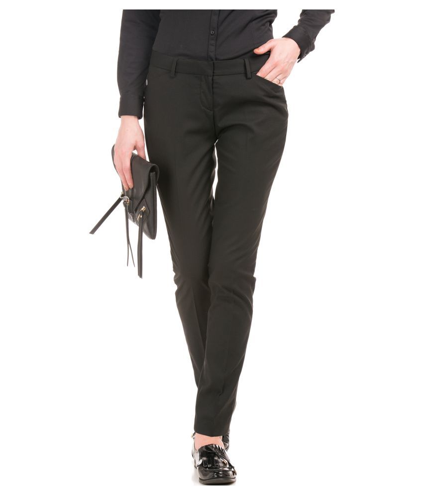 Buy Arrow Polyester Formal Pants Online 