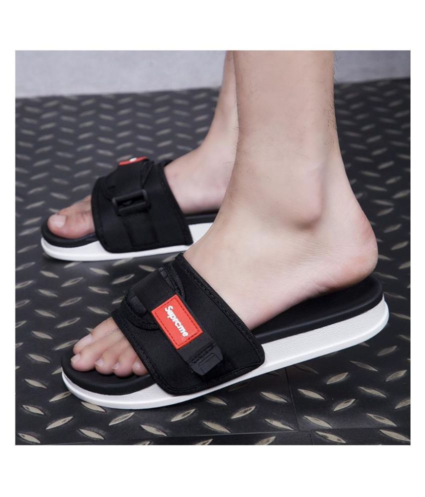 supreme flip flop slippers
