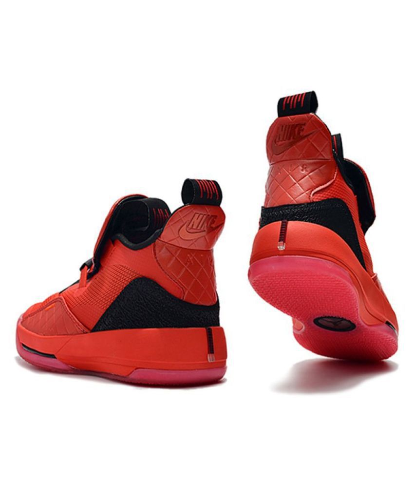 Nike Air Jordan 33 Red Multi Color Training Shoes Buy Nike Air Jordan 33 Red Multi Color Training Shoes Online At Best Prices In India On Snapdeal
