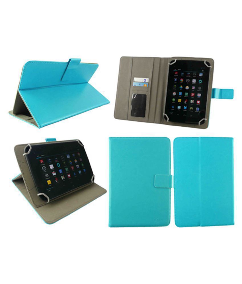 Samsung Galaxy Tab Flip Cover By Emartbuy Blue - Cases & Covers Online