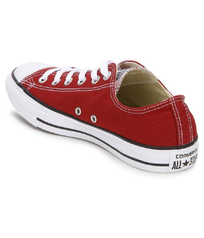 Converse Red Casual Shoes Price in India- Buy Converse Red Casual Shoes ...