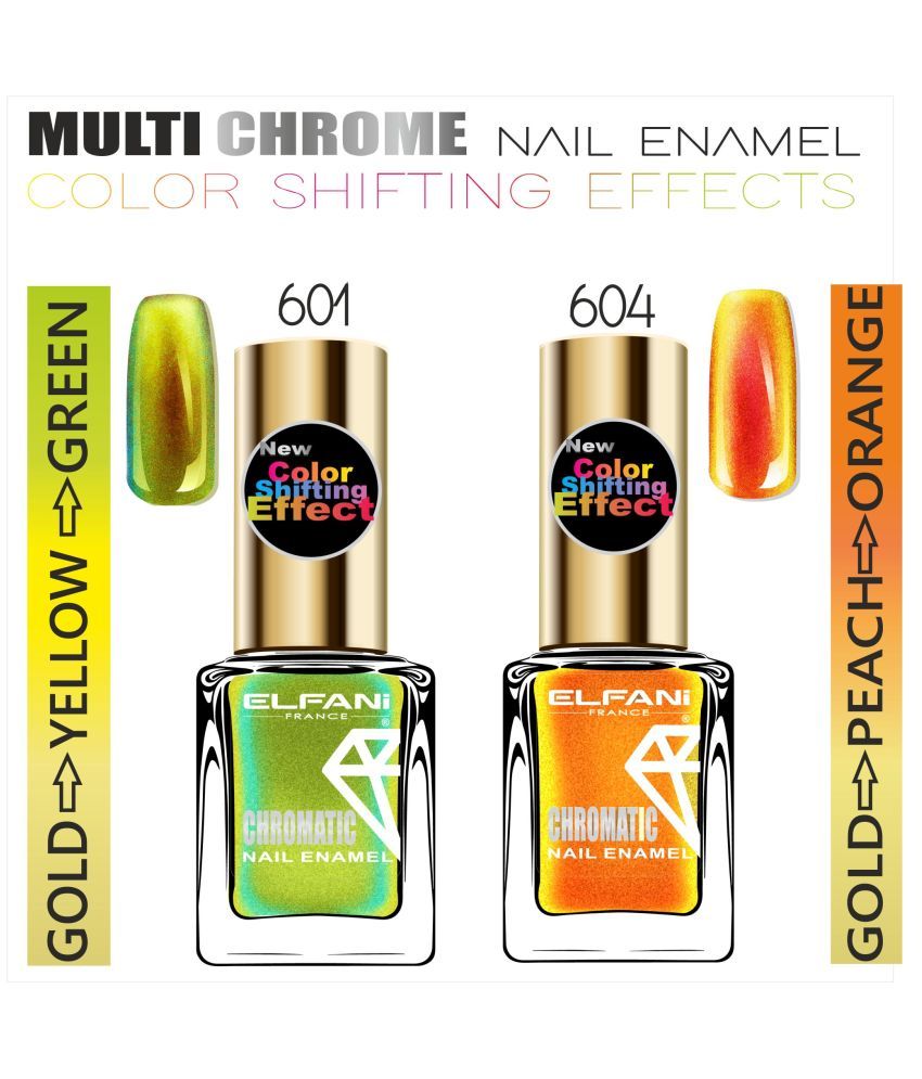     			Elfani Nail Polish Kit Multi Shimmer 18 mL