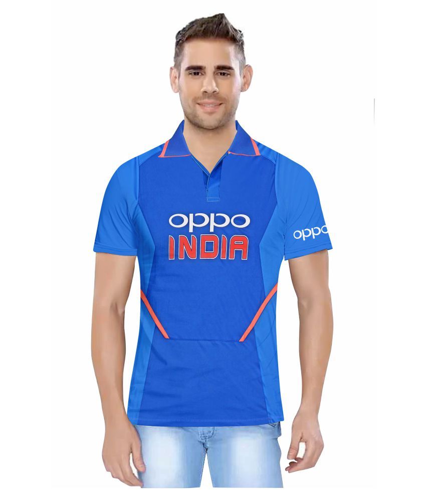     			India World Cup ODI Cricket Jersey 2019