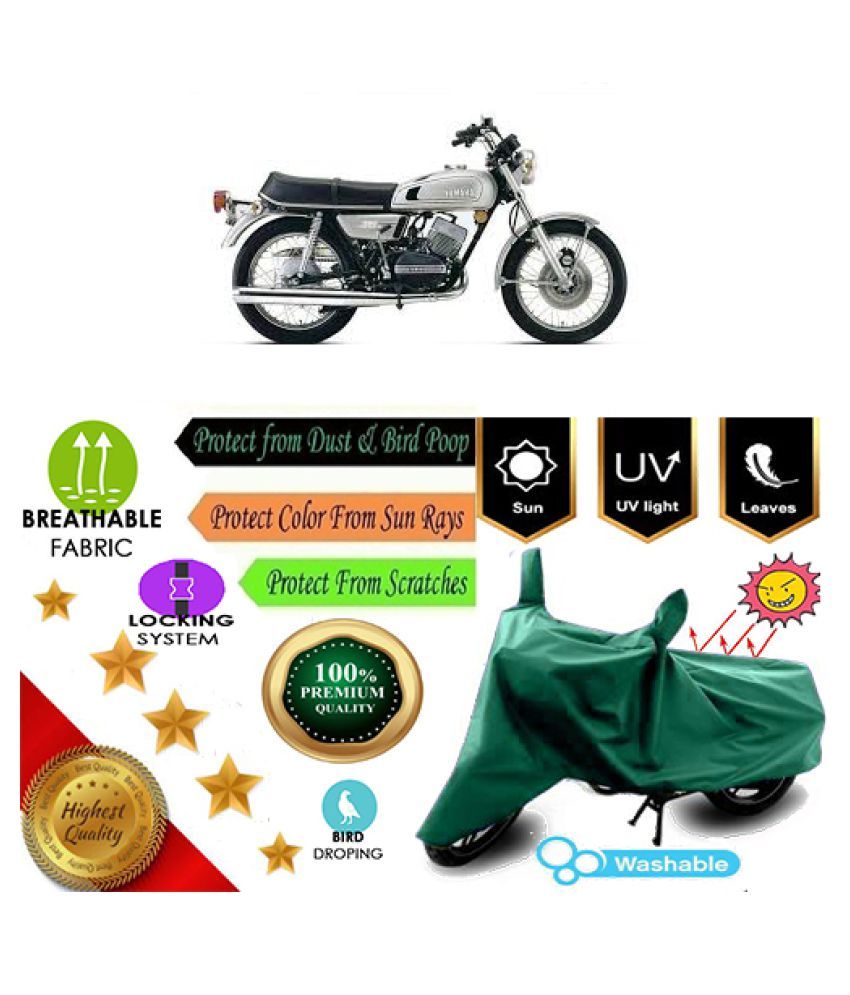QualityBeast Bike Body Cover for Yamaha RD 350 Green: Buy ...