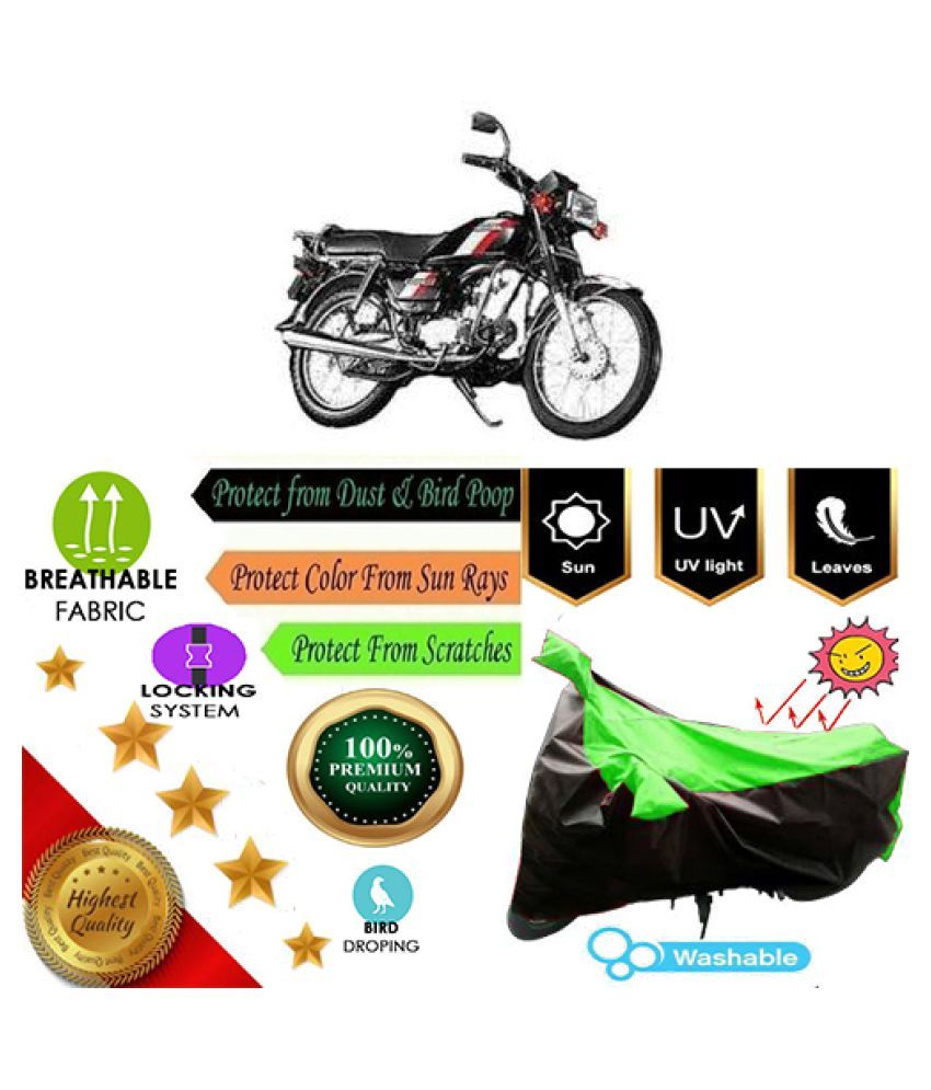 Qualitybeast Bike Body Cover For Hero Cd 100 Ss Green Black Buy Qualitybeast Bike Body Cover For Hero Cd 100 Ss Green Black Online At Low Price In India On Snapdeal