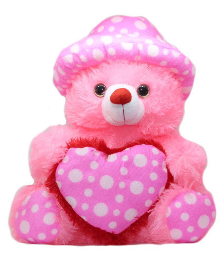 teddy bear with heart on chest