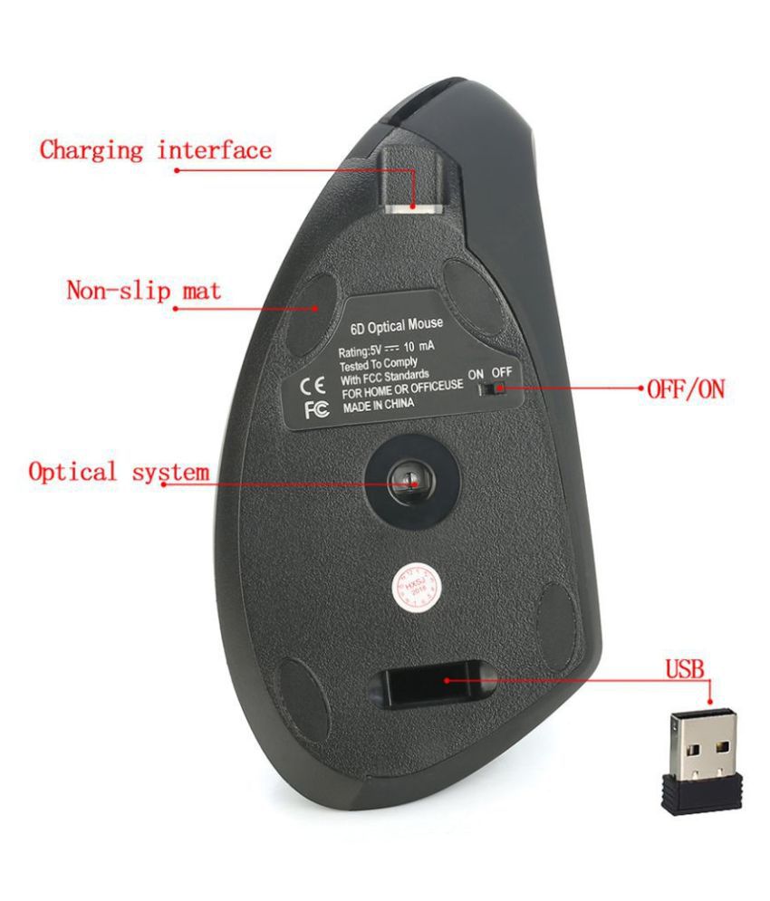 Utopia Ergonomic Mouse Black Wireless Mouse - Buy Utopia Ergonomic ...