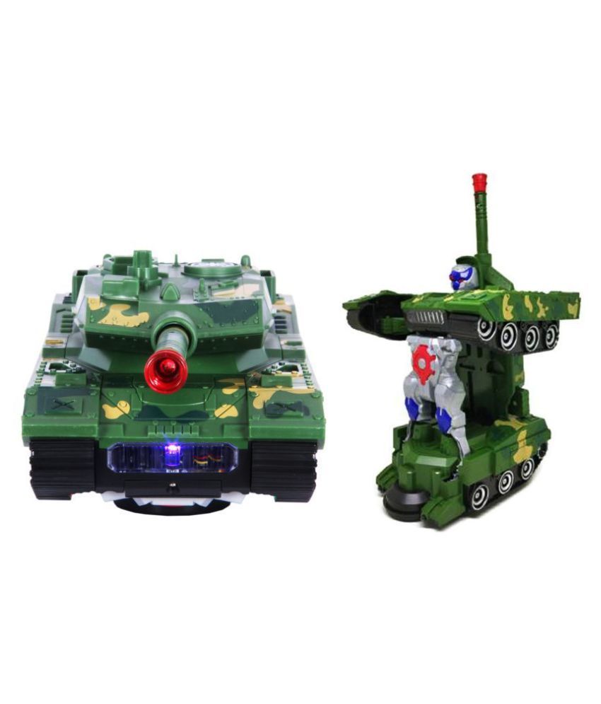 Adimac Deformation Robot Army T-90 Combat Tank With Light ...