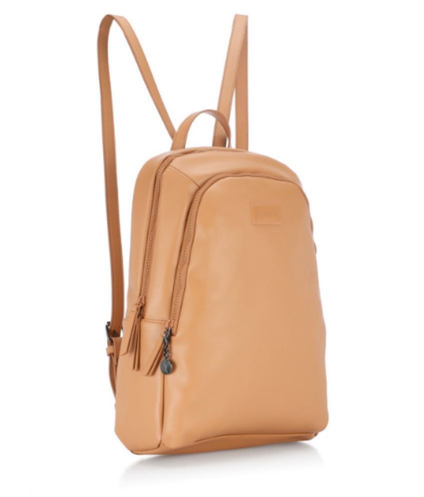 Caprese Brown Backpack - Buy Caprese Brown Backpack Online at Low Price ...