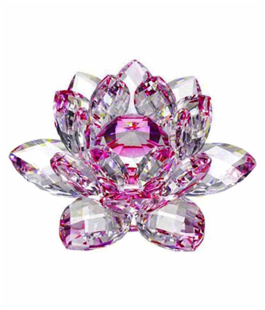     			Pink Crystal Lotus Flower