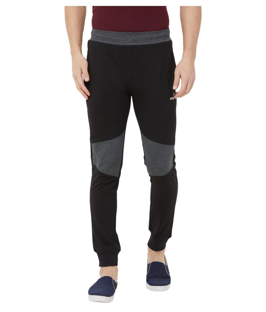 cotton blend joggers for men