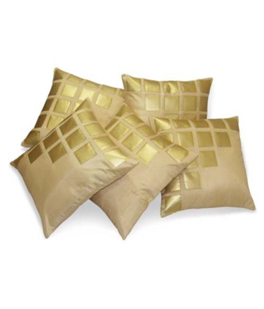     			Jdx Set of 5 Polyester Cushion Covers 40X40 cm (16X16)