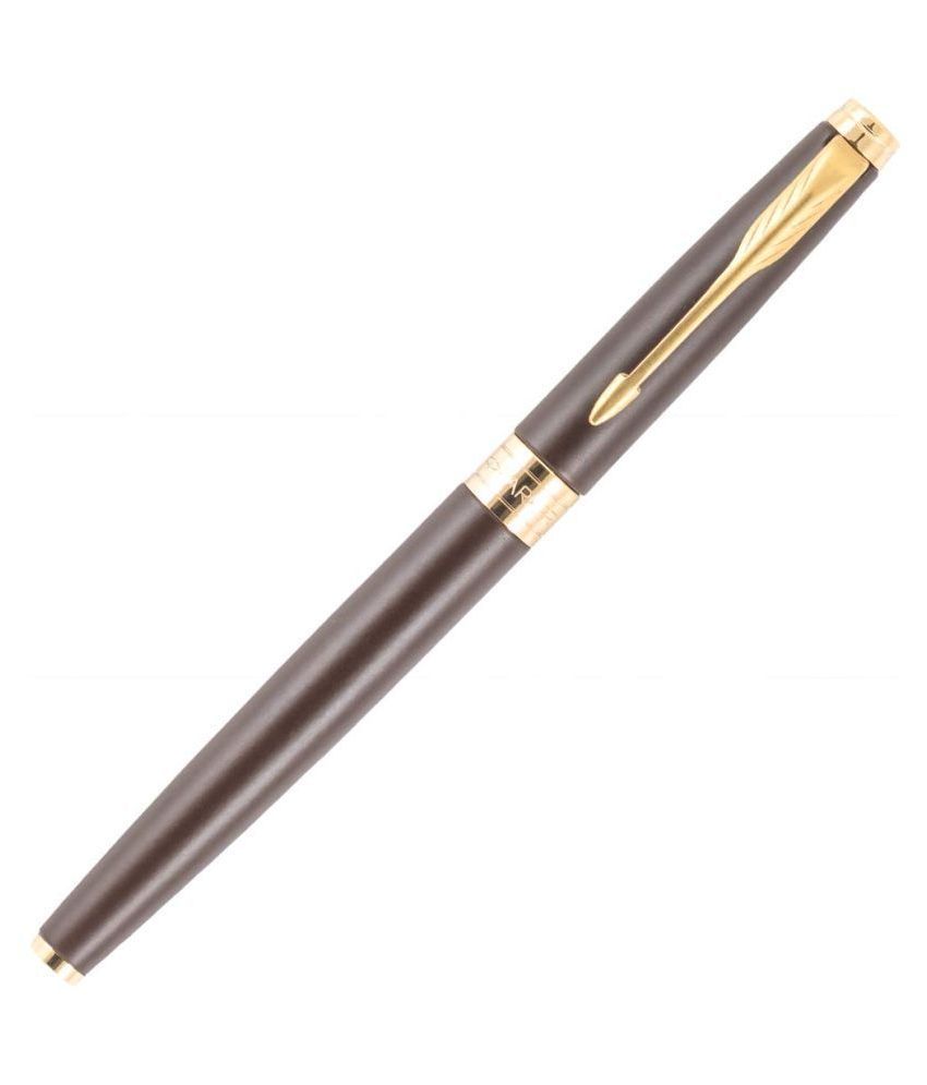Parker Aster Matte Gt Rollerball Pen (Brown): Buy Online at Best Price ...