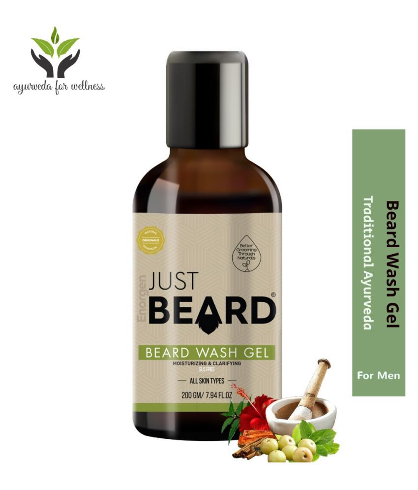 Enorgen  JUSTBEARD Premium Wash Gel Beard Shampoo 200 g