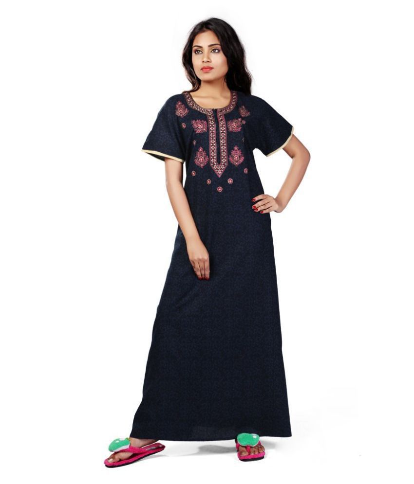 snapdeal cotton nighty