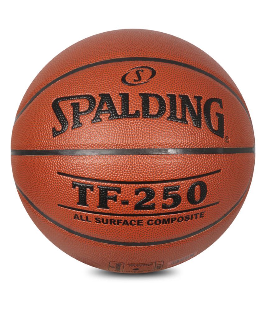     			Spalding 7 Rubber Basketball