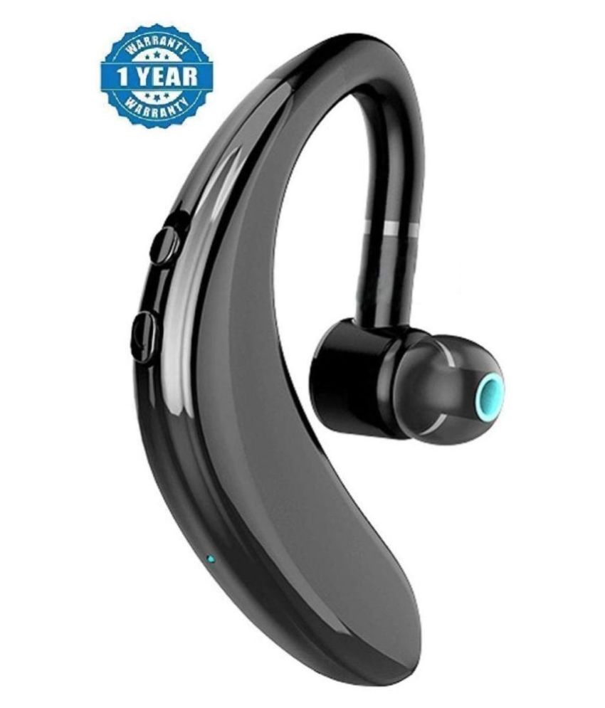 Buy Three Dots S109 Wireless Single Over Ear Headset with Mic Black ...