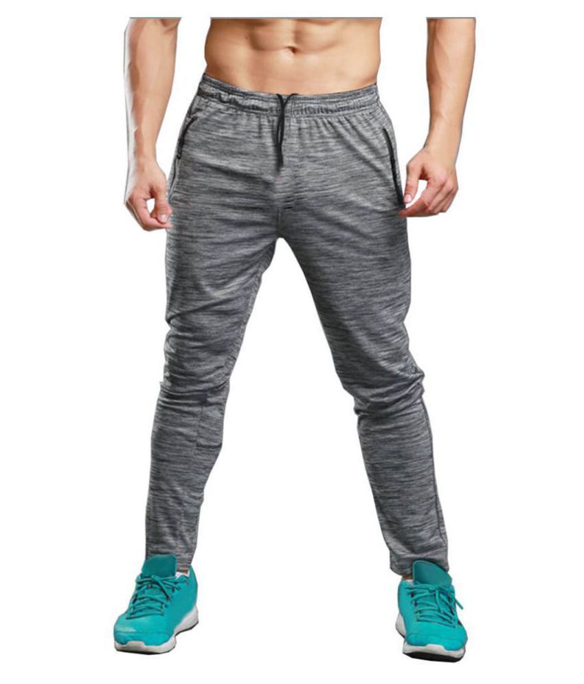 stretchable track pants