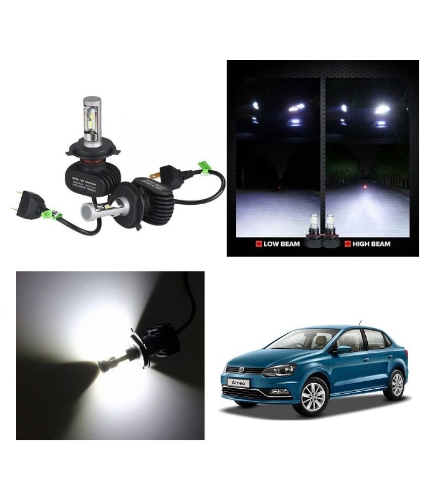 Trigcars Car Volkswagen Ameo LED Hid H4 CarStyling Lights Automotive