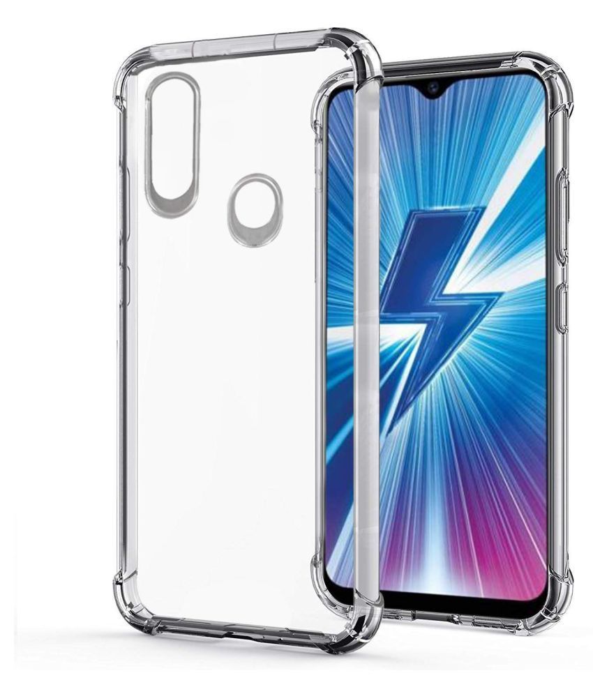     			Vivo Y12 Plain Cases BEING STYLISH - Transparent