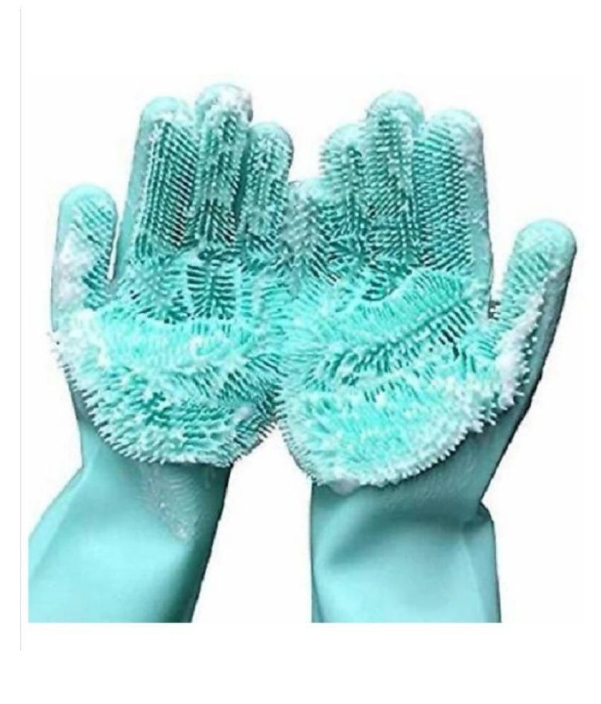 Crafty Zone Latex Standard Size Cleaning Glove