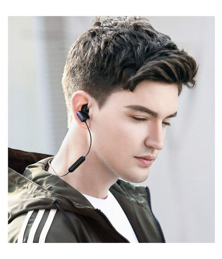 MI Sports Bluetooth Earphones Neckband Wireless With Mic Headphones