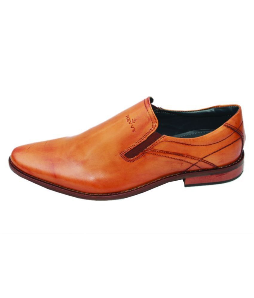 office tan shoes