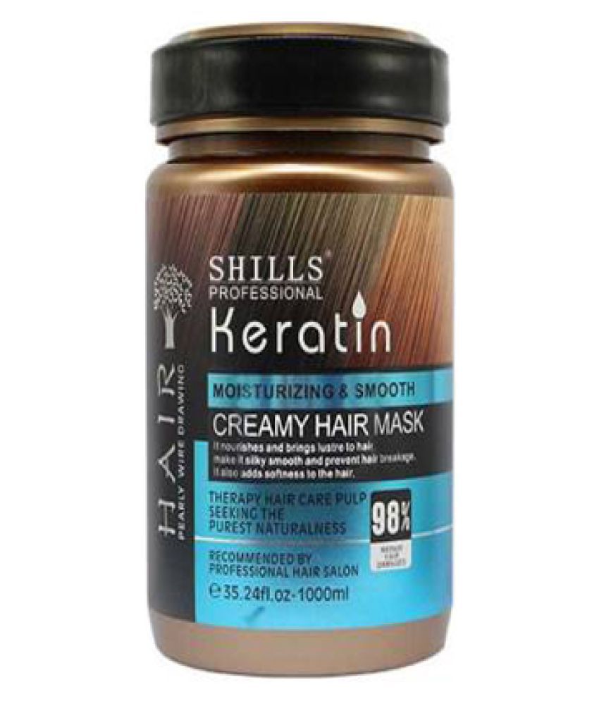 SHILLS Keratin Smoothing Hair Mask Cream 1000 mL: Buy SHILLS Keratin Smoothing  Hair Mask Cream 1000 mL at Best Prices in India - Snapdeal
