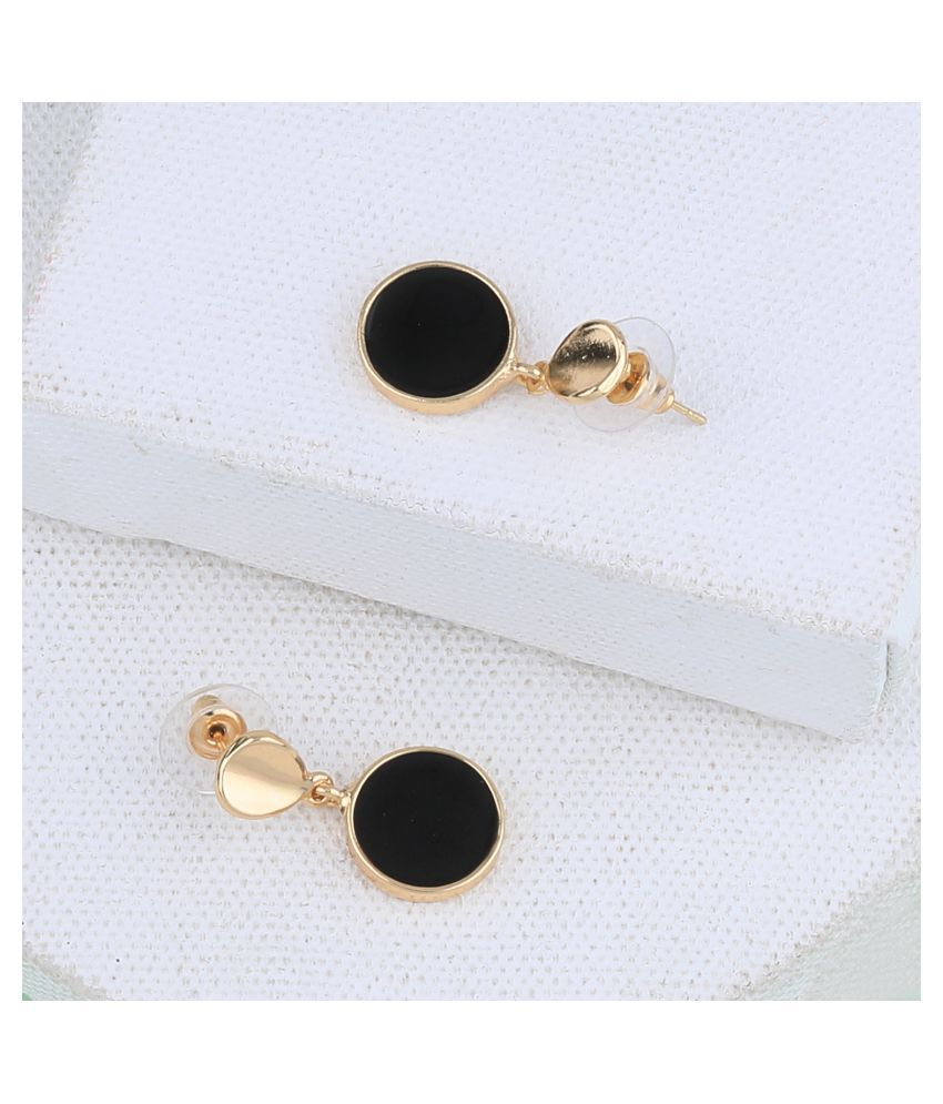     			SILVER SHINE Attractive Gold Plated Stylish Party Wear Stud Earring For Women Girl