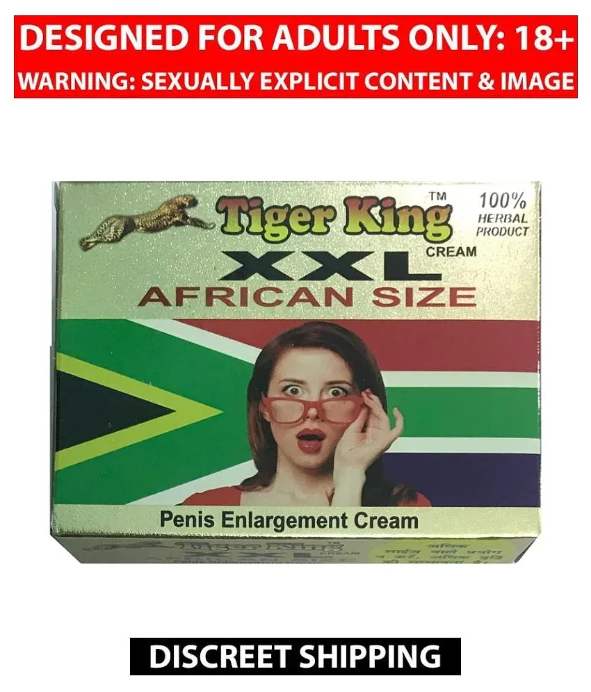 Tiger King XXL Penis Enlargement Cream 25gm Pack