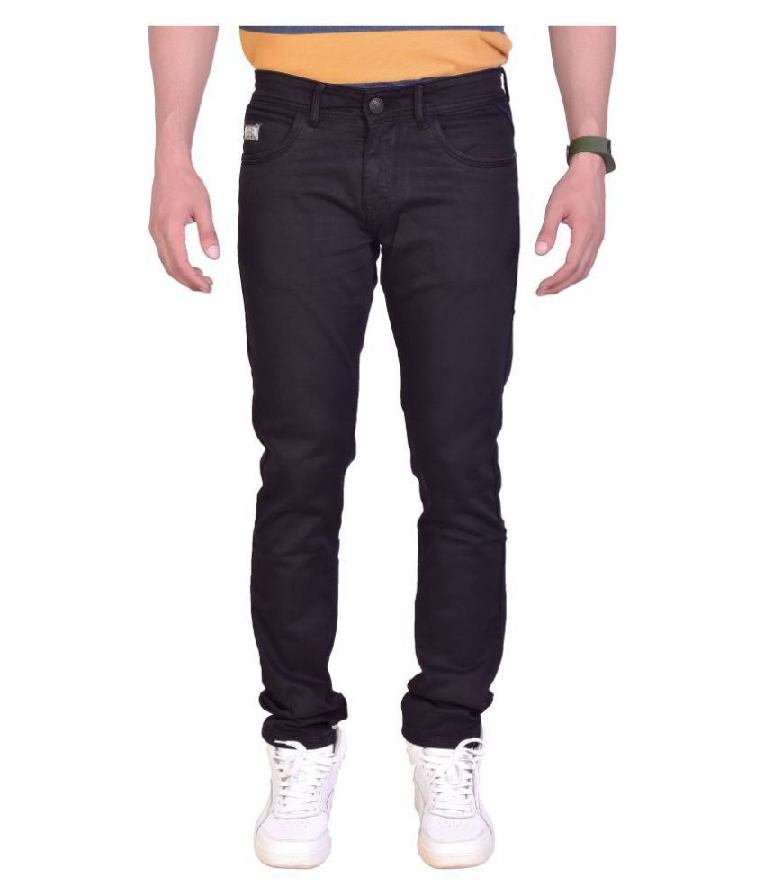     			Frod Black Slim Jeans