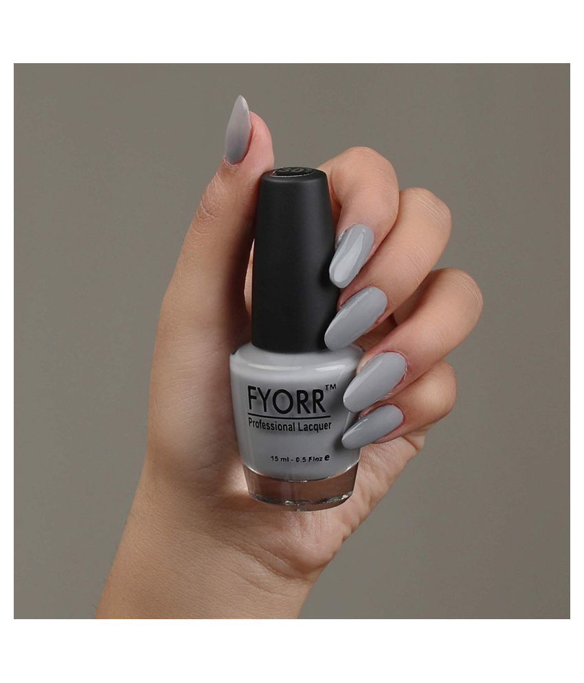 grey nail polish