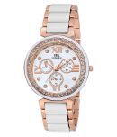 IIK COLLECTION Ceramic Round Womens Watch