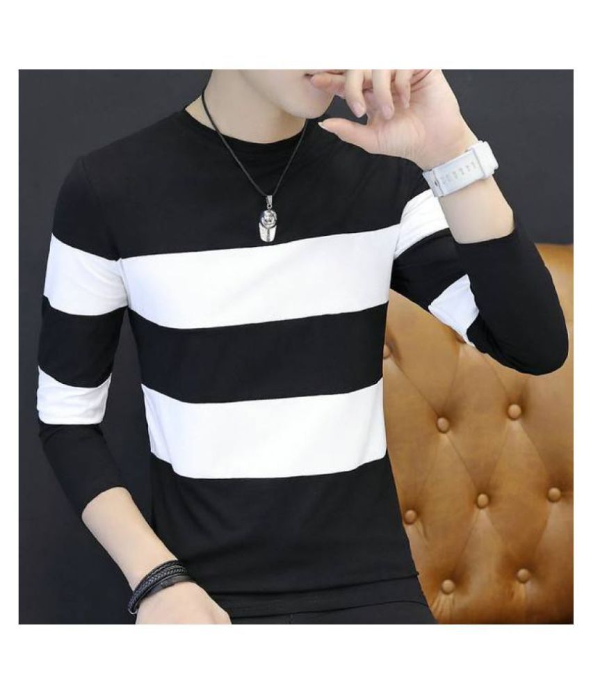 Bad Boy 100 Percent Cotton Black Color Block T Shirt Buy Bad Boy 100 Percent Cotton Black Color Block T Shirt Online At Low Price Snapdeal Com