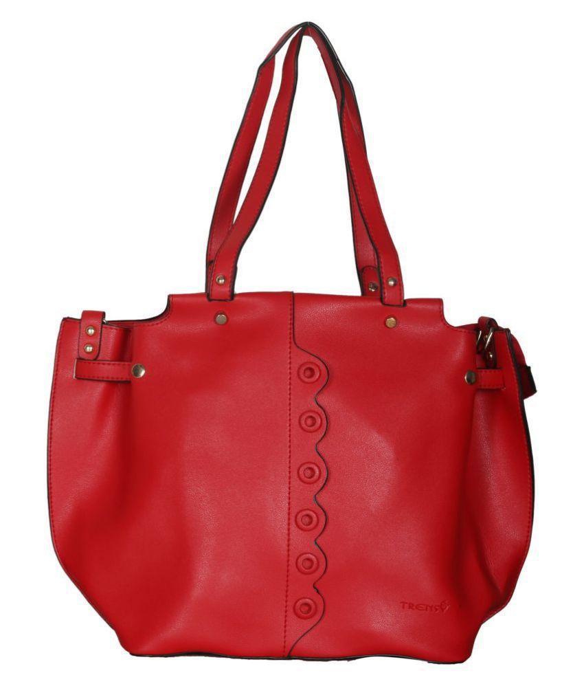 Goodwin Red P.U. Shoulder Bag