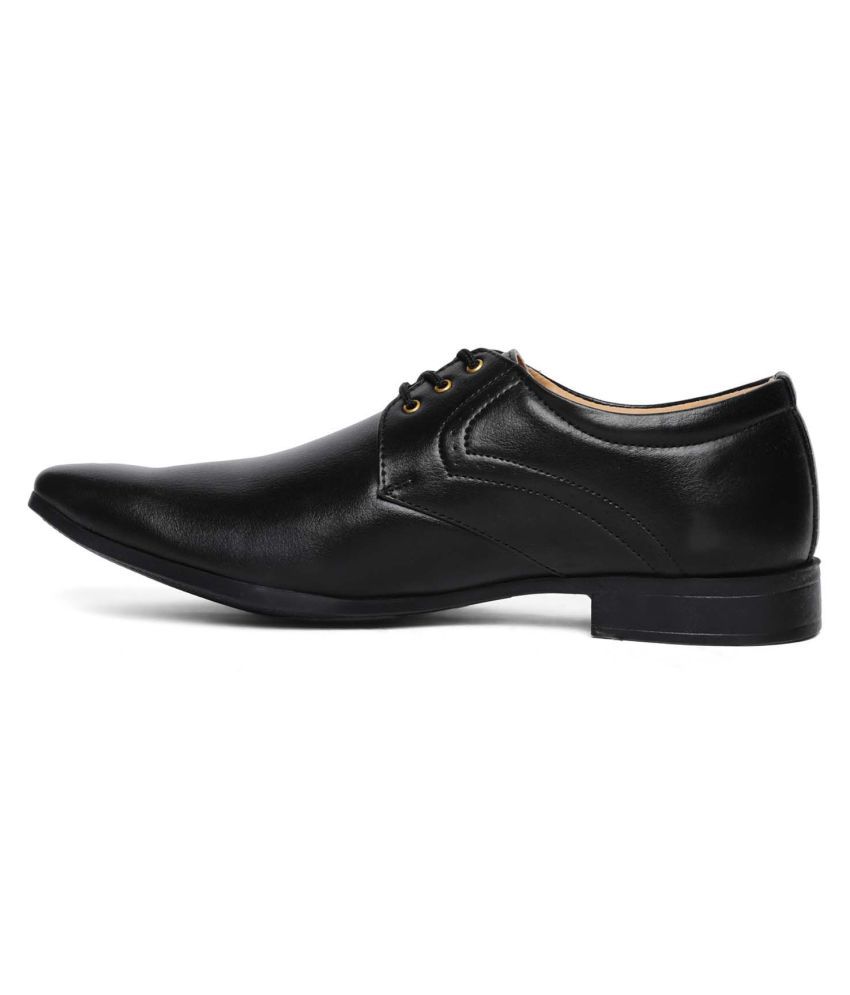 Paragon Black Formal Shoes Price in India- Buy Paragon Black Formal ...
