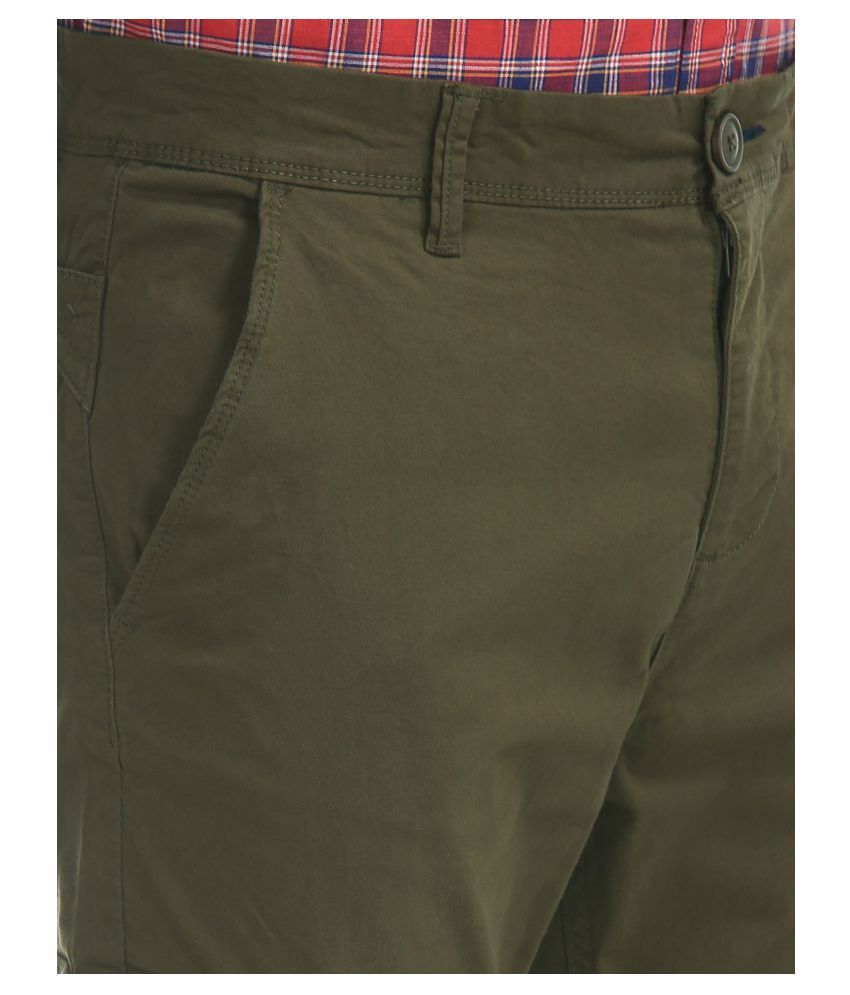 h&m green cargos