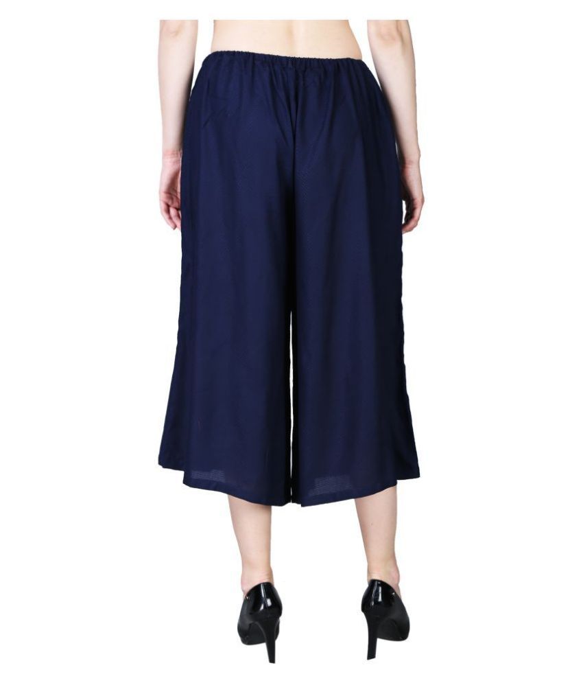 Buy FLEXY Rayon Culottes Online at Best Prices in India - Snapdeal