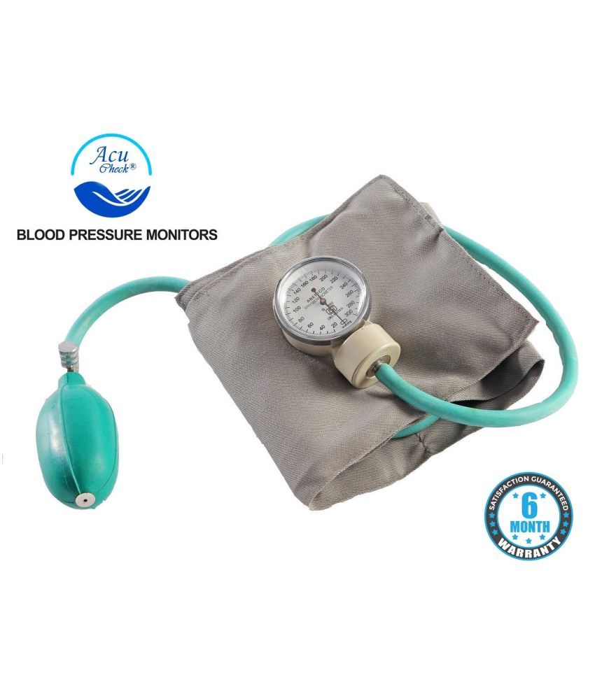 Acu Check Acu Bp 01 Aneroid Manual Dial Blood Pressure Monitor