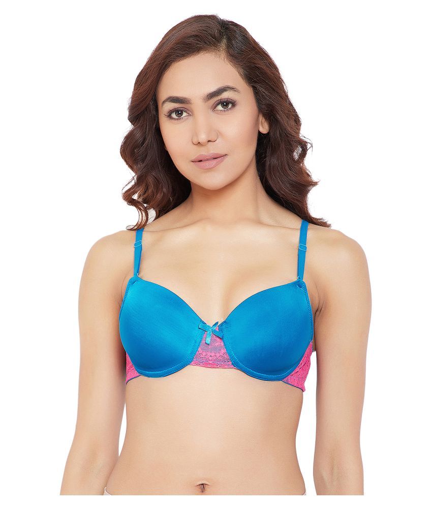     			Clovia Polyamide T-Shirt Bra - Blue