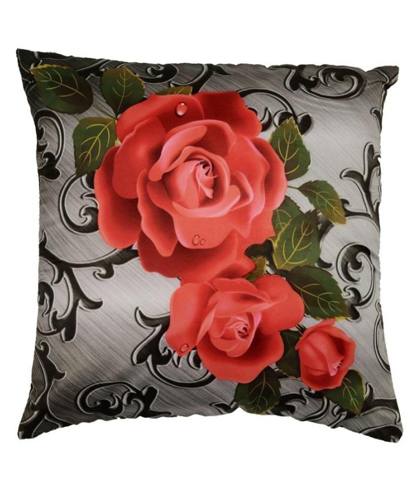 HK Collection Set of 5 Jute Cushion Covers 40X40 cm (16X16) Buy Online