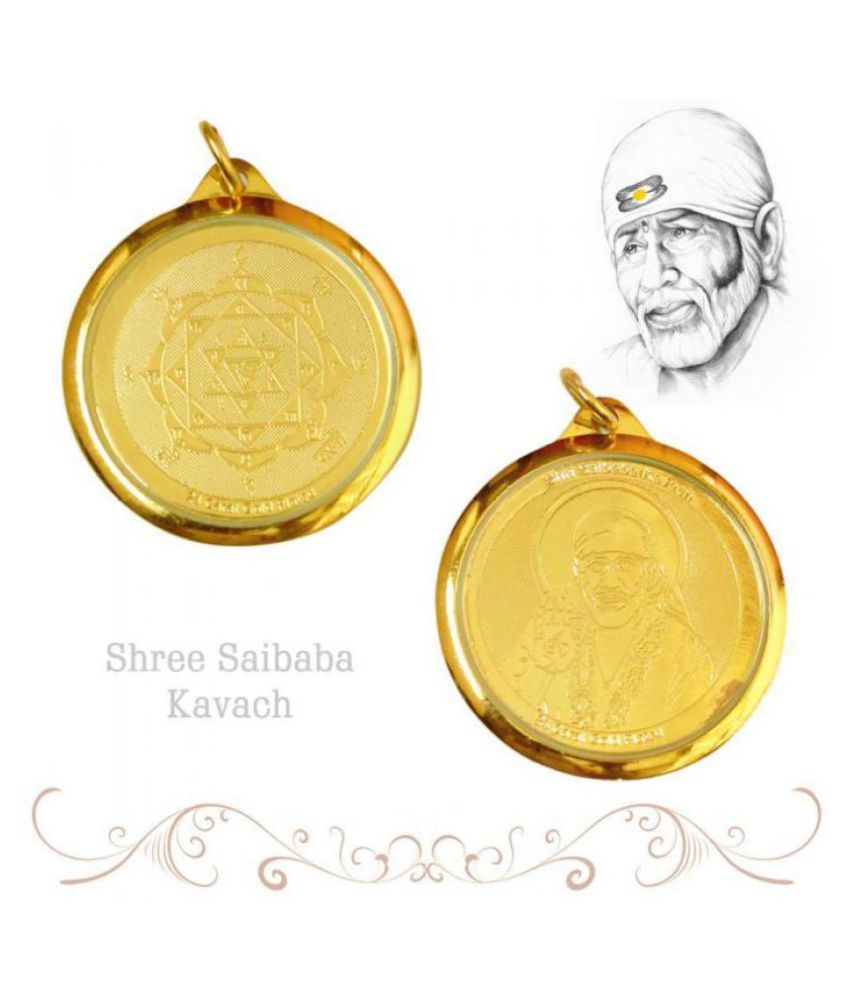 Sai Baba Yantra Locket Buy Sai Baba Yantra Locket Online in India on