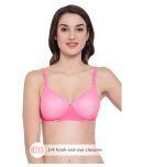 Clovia Polyamide Lightly Padded Women's T-Shirt Bra ( Pink )