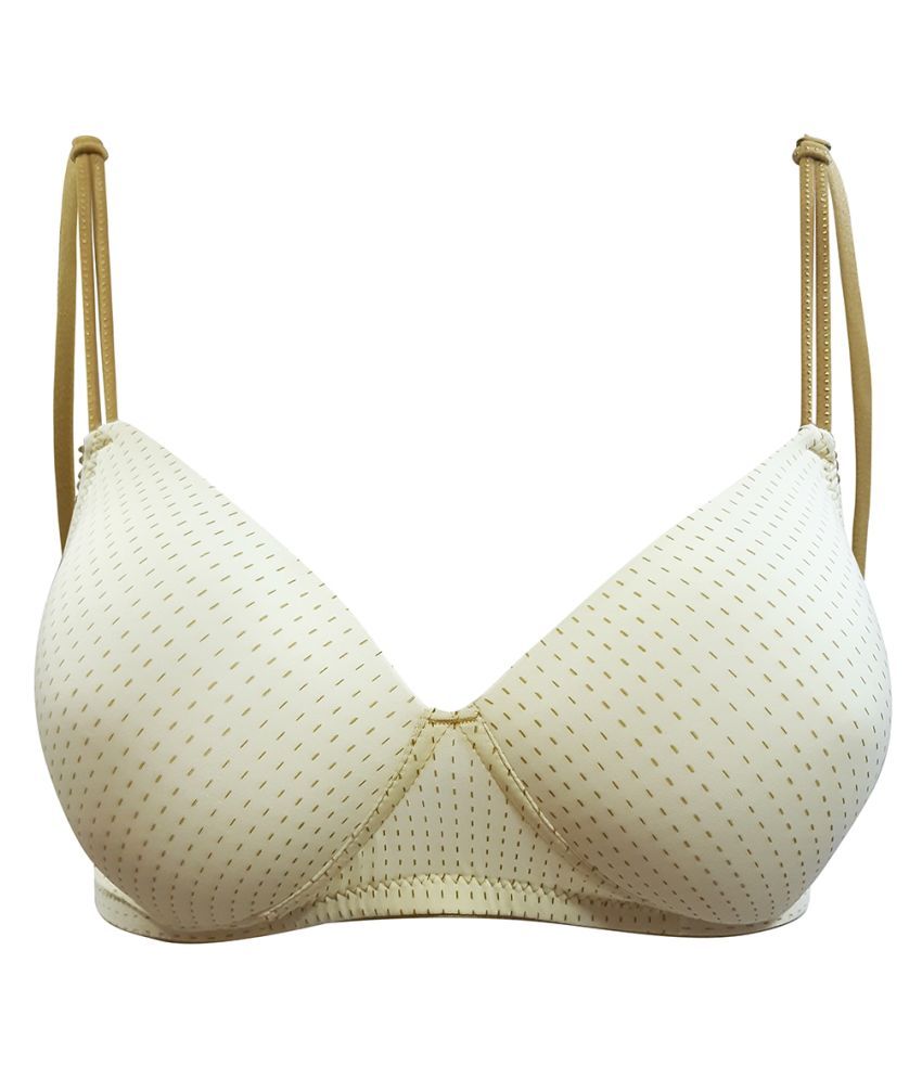     			Clovia Polyamide T-Shirt Bra - Yellow