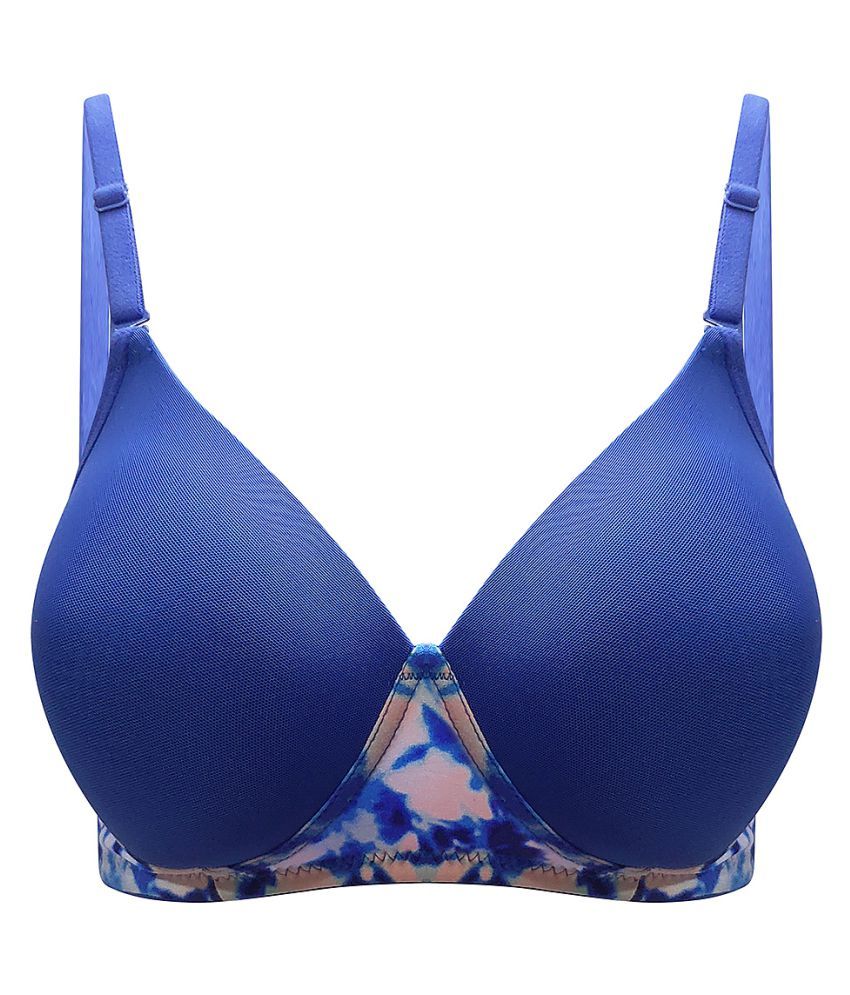     			Clovia Polyamide T-Shirt Bra - Blue