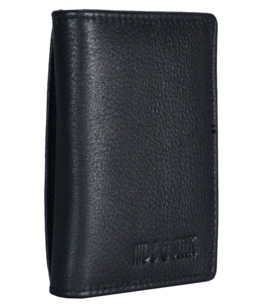 Black Leather Credit Card Case: Buy Online at Best Price in India ...